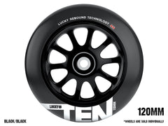 Pro Scooter Wheels - Lucky TEN 120mm Black on Black 