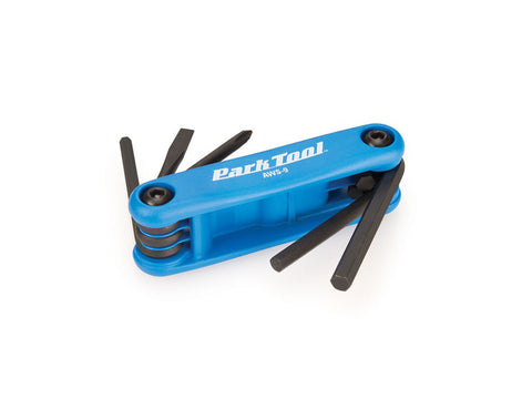 AWS-9C Folding Hex Wrench Blue