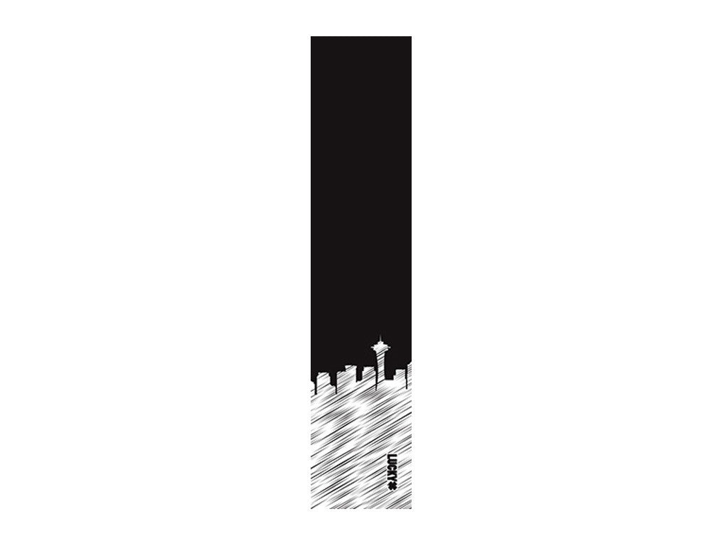 Lucky City Sketch White Griptape