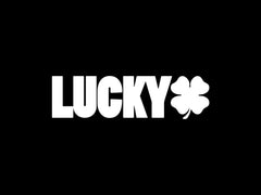 lucky_scooter_medium_vinyl_decal_white